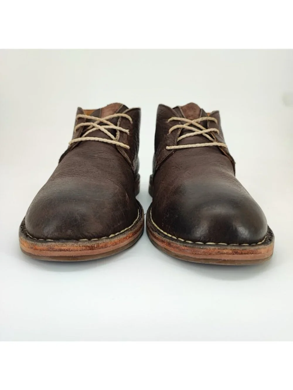 Cole Haan Glenn Men's Size 11 Boots Leather Brown Chukka Dress Casual C13188